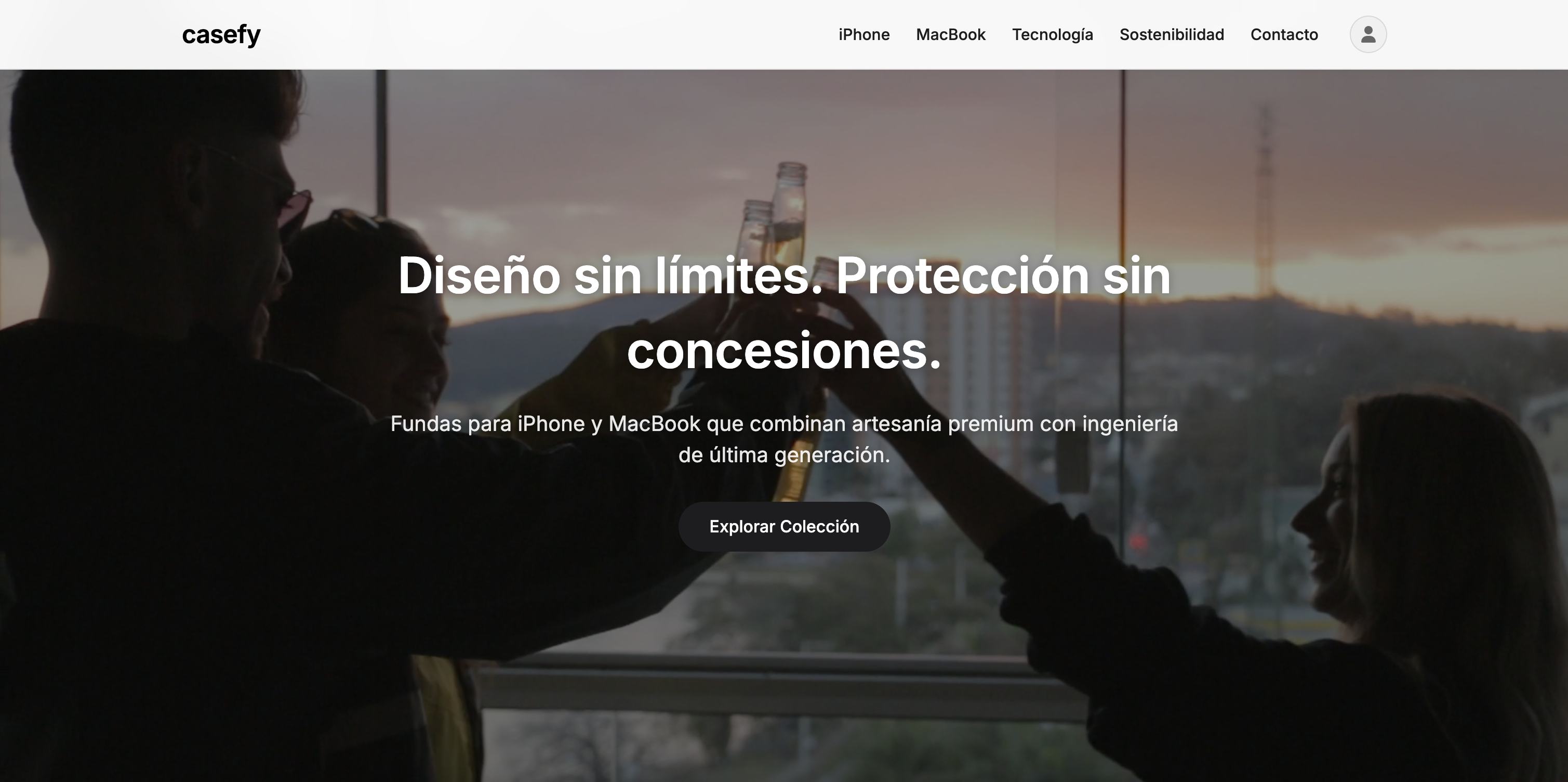 Captura del proyecto Casefy