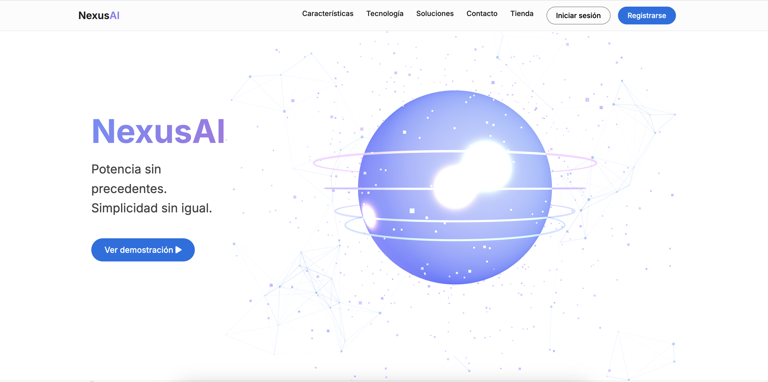 Captura del proyecto NexusAI